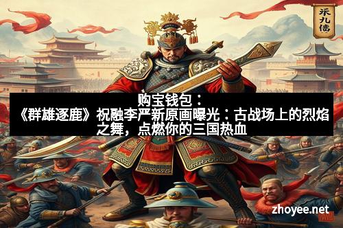 购宝钱包:《群雄逐鹿》祝融李严新原画曝光:古战场上的烈焰之舞,点燃你的三国热血